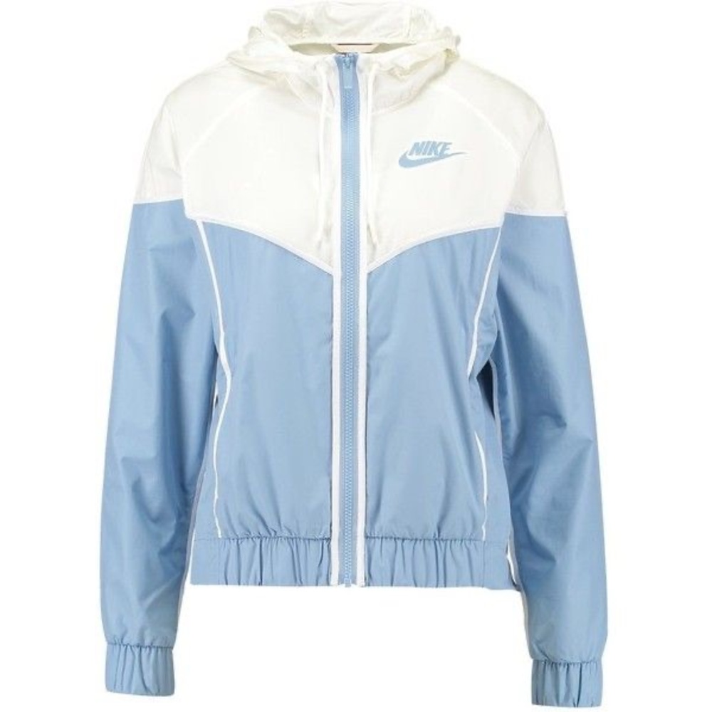 Nike Colorblock WindRunner Windbreaker Women’s Jacket in Blue/Cream/White
